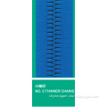 No. 5 Thinner Teeth Derlin Zipper